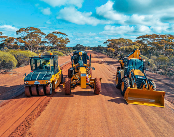 road construction plant hire